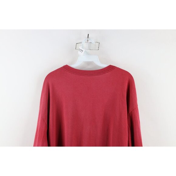 Vintage Adidas Mens 2XL Faded Cleveland Cavaliers Basketball Long Sleeve T-Shirt - Picture 12 of 13